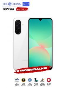 Samsung A26 5G - 8GB RAM - 256GB Storage - PTA Approved - 12 Months Warranty - White - The Original Bro Mobiles - TOB32